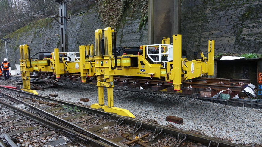 PWP the latest generation of GEISMAR track laying gantries, which has won acclaim in Central Europe